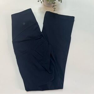 Lululemon Smooth Fit High Rise Pull On Pants *True Navy Size 0